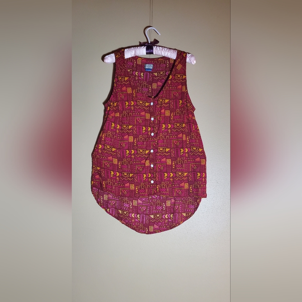 Kavu Tank Top  XS Pink, Burgandy, Red